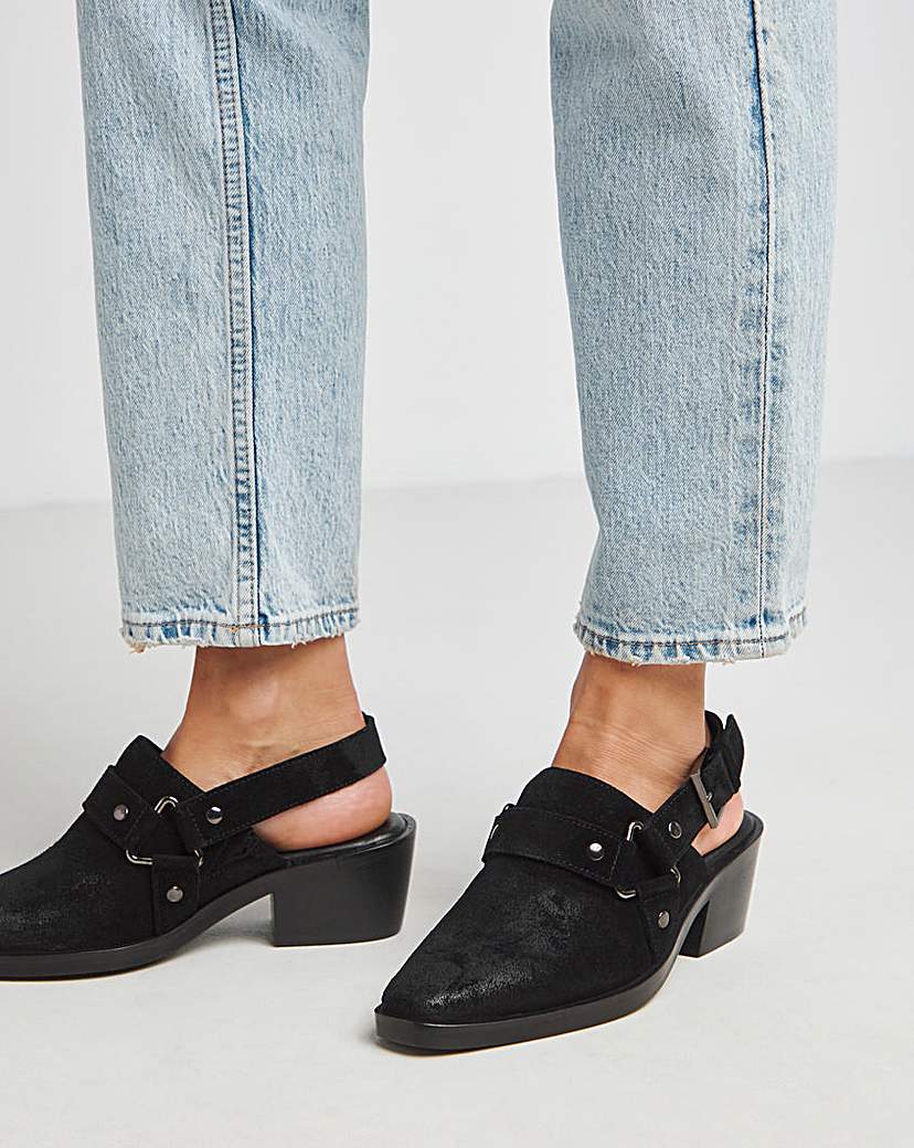 Western Detailed Shoe Wide