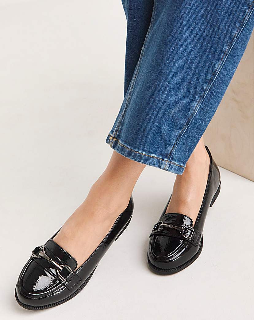 Low Cut Snaffle Loafer Wide Fit