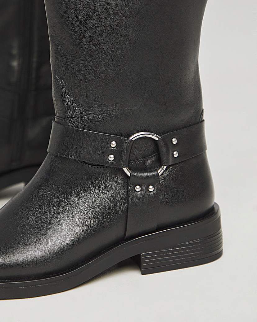 Knee High Western Boot Hardware ExWide C
