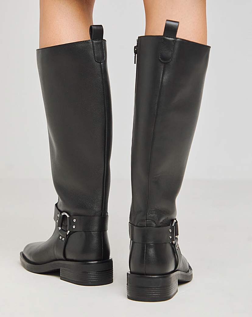 Knee High Western Boot Hardware ExWide C