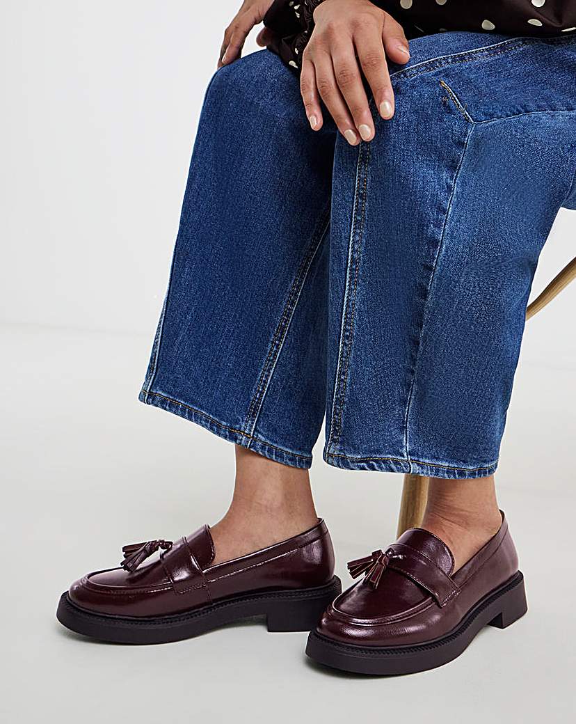 Tassle Detail Loafer Extra Wide