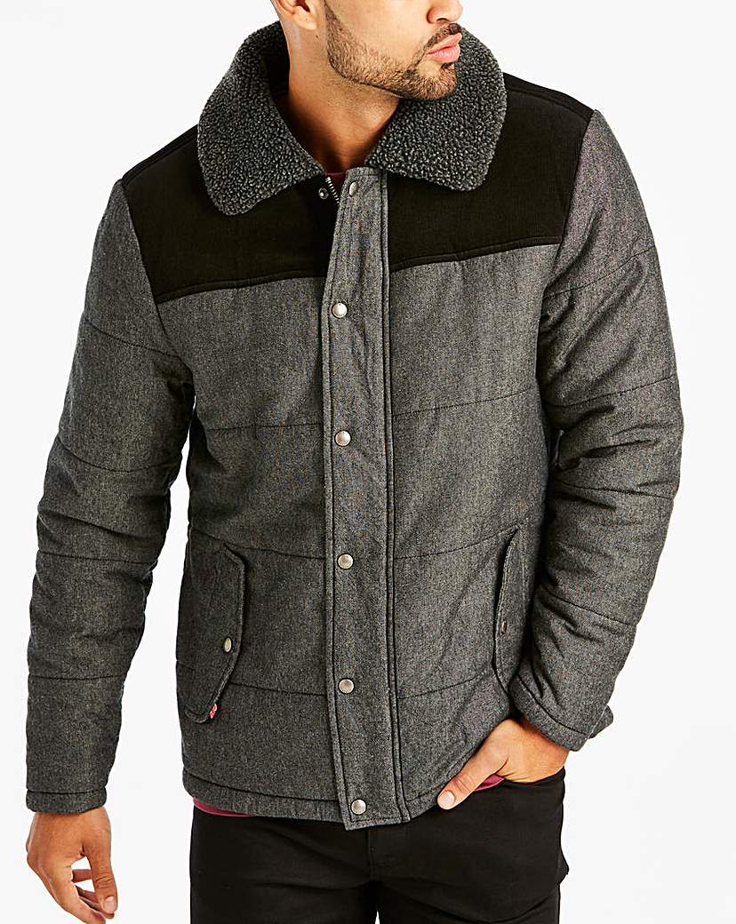 Image of Fenchurch Mitchel Grey Chambray Jacket