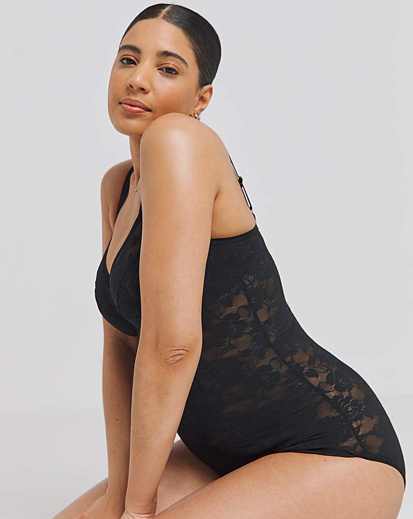 Women s Plus Size Lace Bodysuit Simply Be