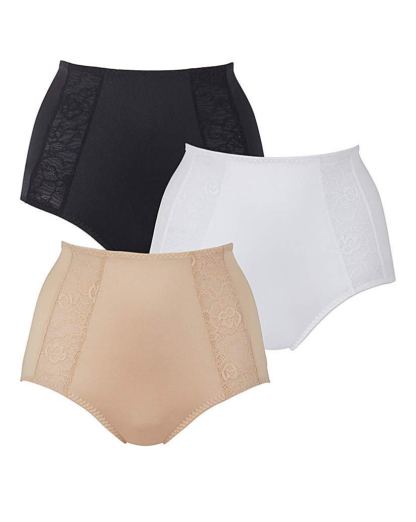 Image of Magisculpt 3Pk Firm Control Midi Briefs