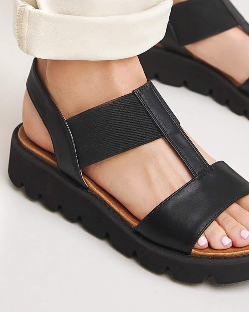 Heavenly Feet Ritz Sandals Wide Fit