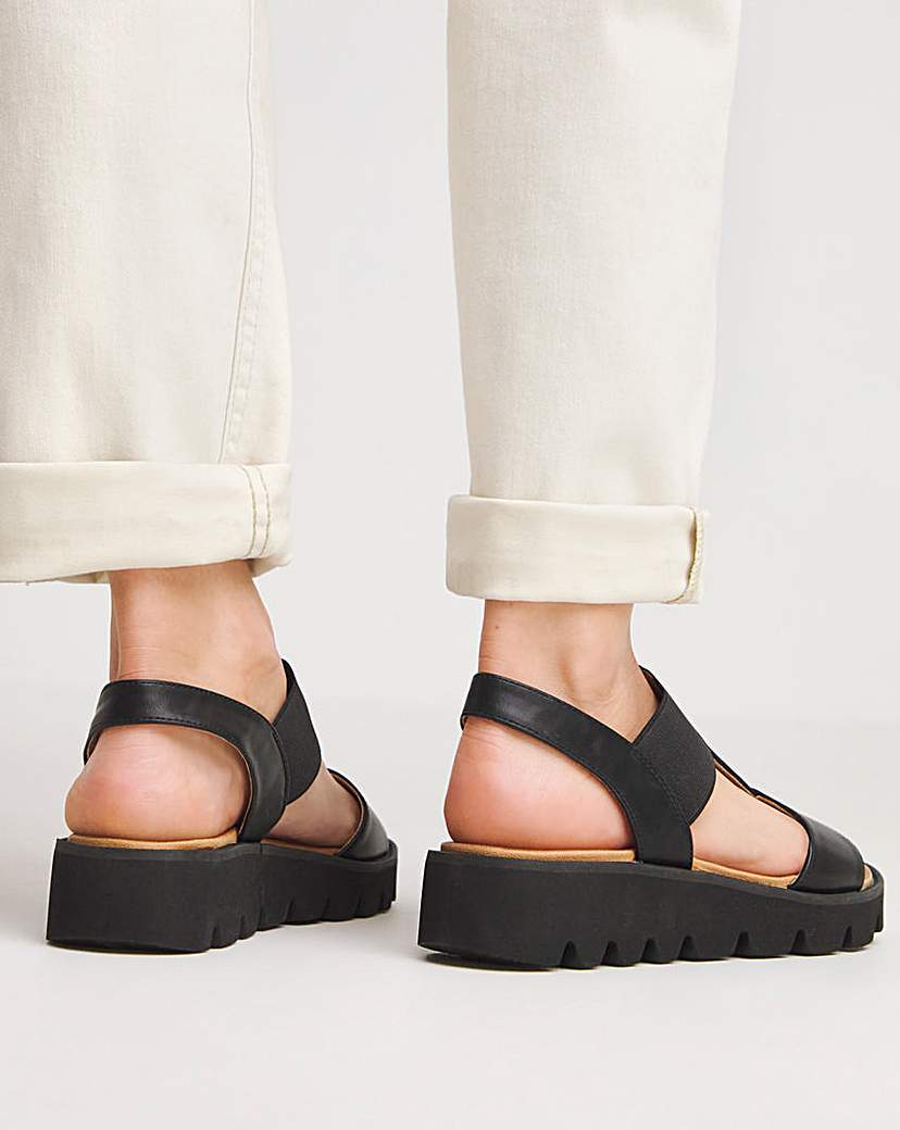 Heavenly Feet Ritz Sandals Wide Fit