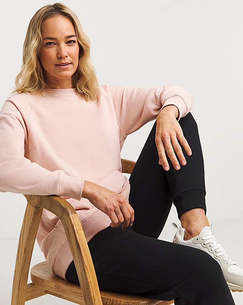 Side Pocket Longline Sweatshirt