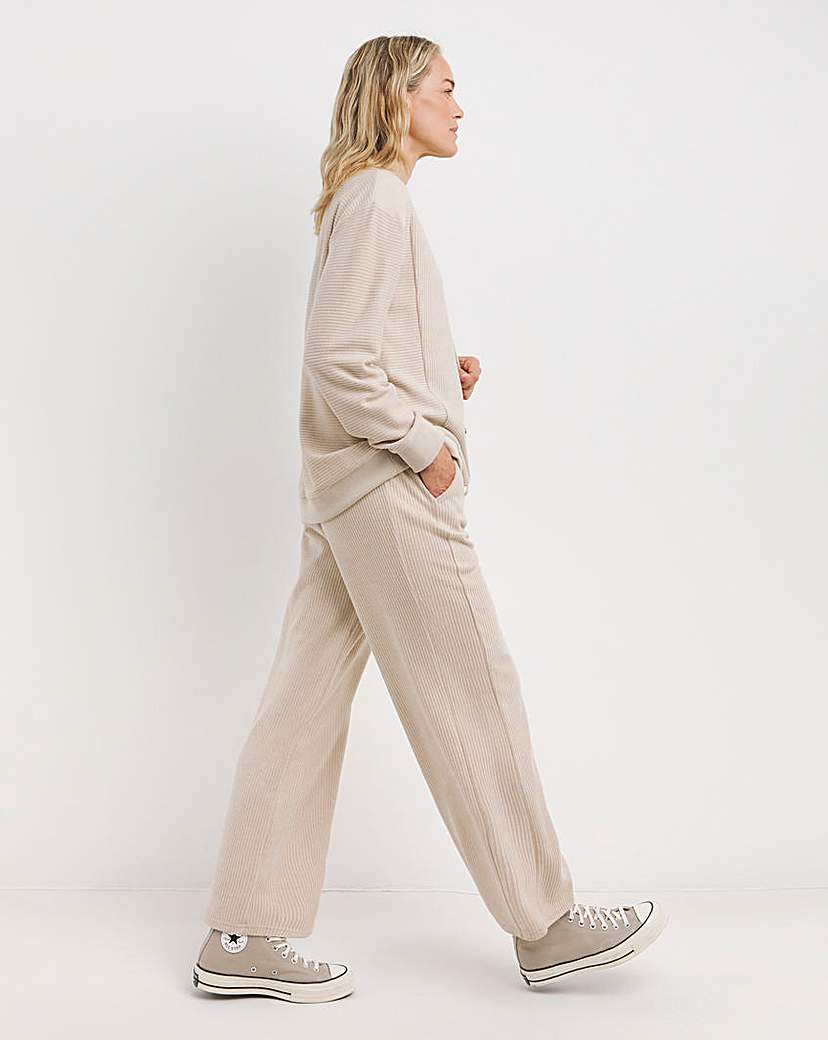 New In - Soft Touch Wide Leg Jogger