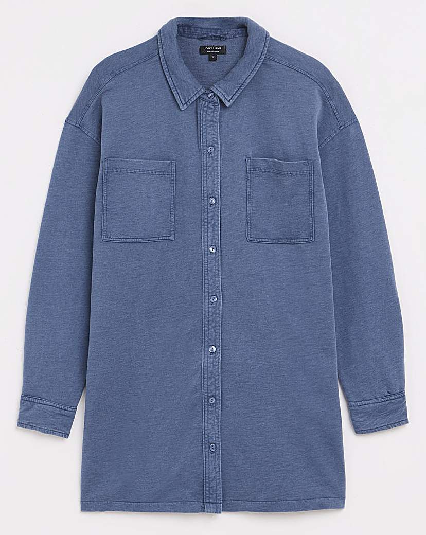 Jersey Shacket