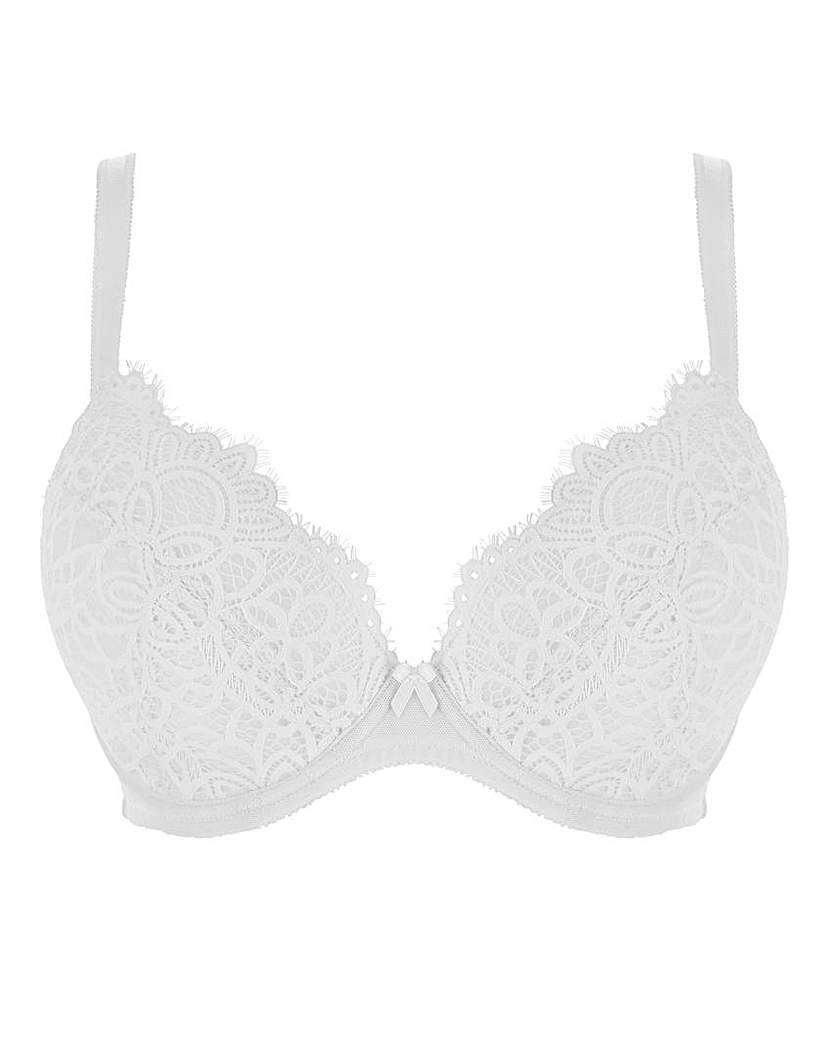 Image of Jade Lace Plunge Wired Bra