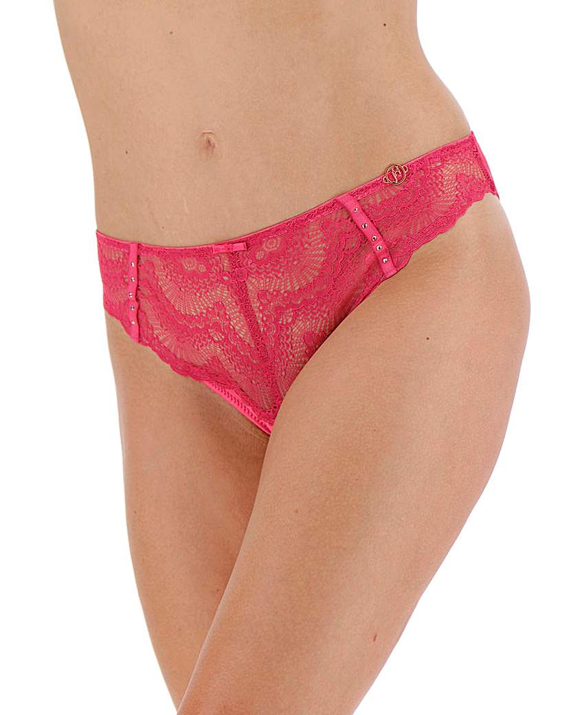 Image of Joanna Hope Satin and Lace Brief