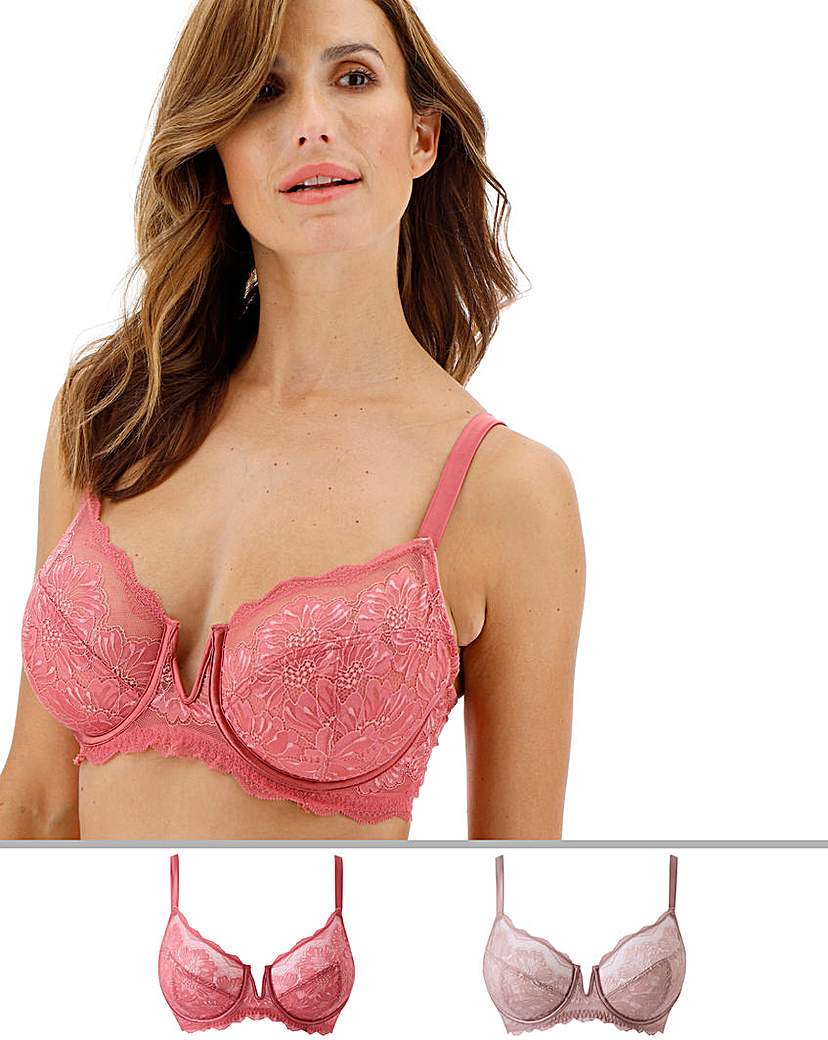 Image of Pack Katie Lace Full Cup Bras