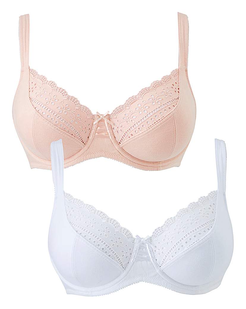 Image of 2Pack Jane Full Cup Wired Bras