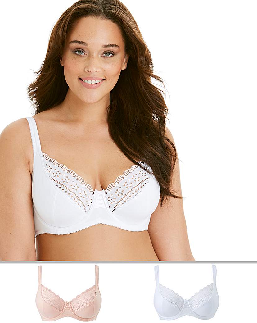 Image of 2Pack Jane Full Cup Wired Bras