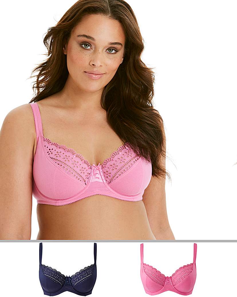 Image of 2Pack Jane Full Cup Wired Bras