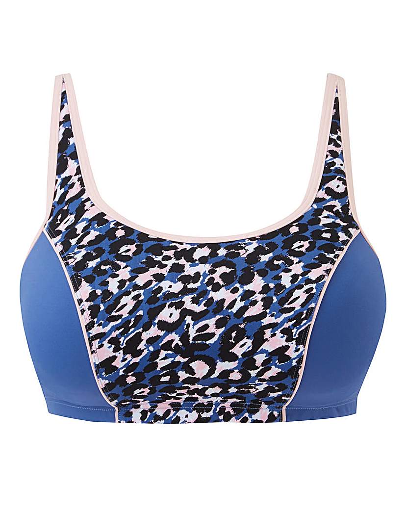 Image of High Impact Printed Sports Bra