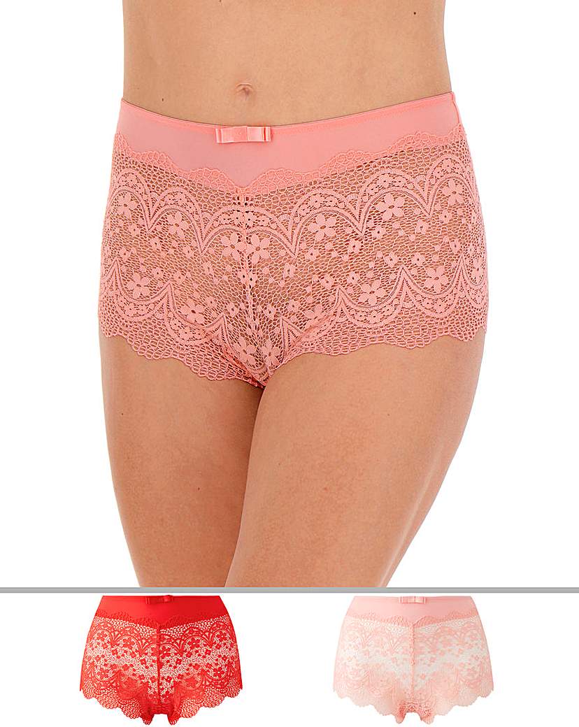 Image of 2 Pack Lottie Lace Briefs