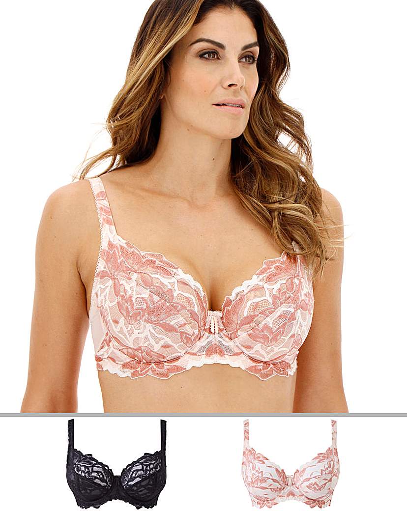 Image of Pack Lily Lace Full Cup Bras