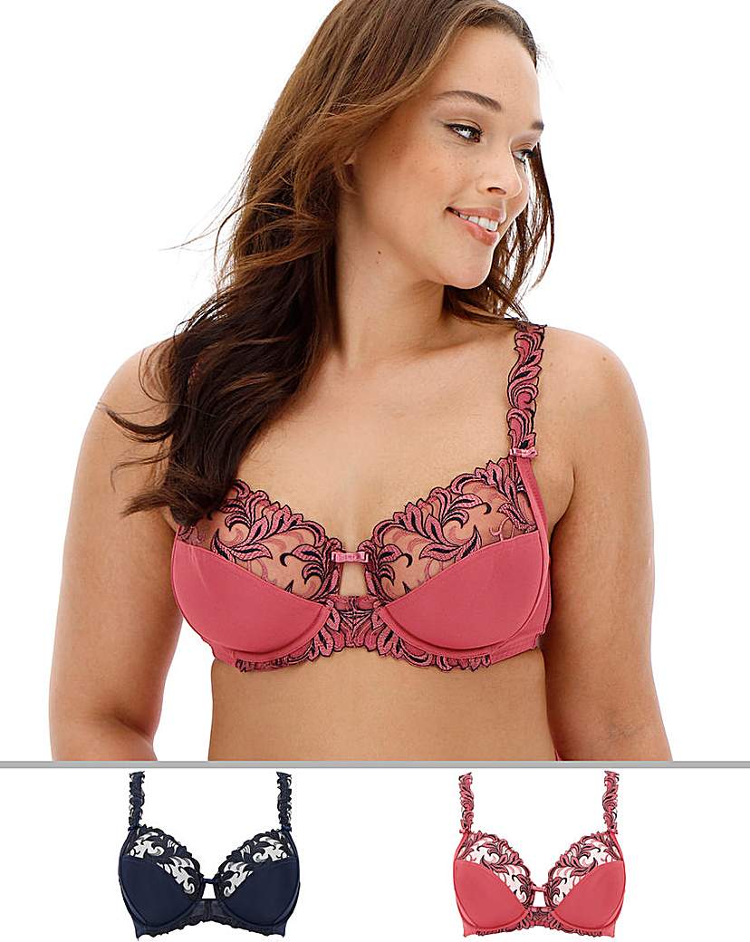 Image of 2Pack Flora Full Cup Bras