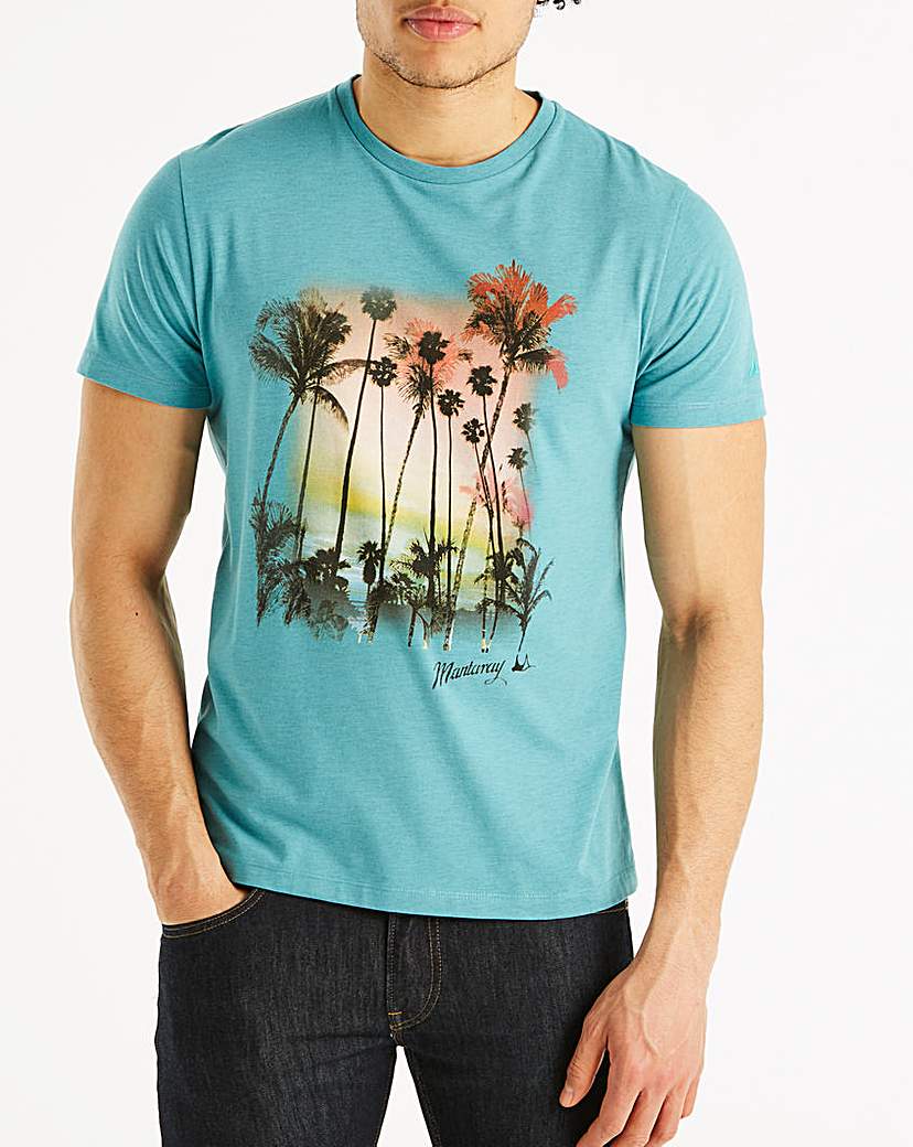 Mantaray Palm Tree T-Shirt