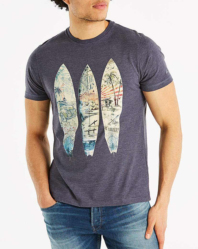 Mantaray Sketchy Boards T-Shirt