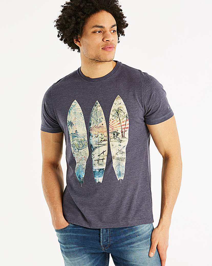 Image of Mantaray Sketchy Boards T-Shirt