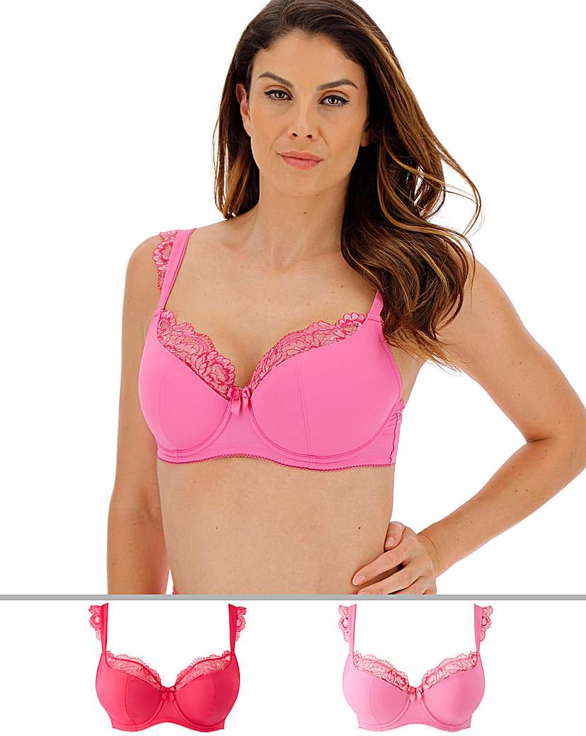 Image of 2Pack Ella Cap Sleeve Balcony Bras