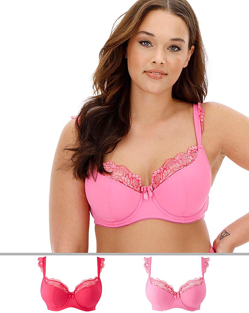 Image of 2Pack Ella Cap Sleeve Balcony Bras