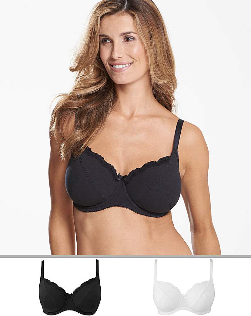 Image of 2Pack Sophie Full Cup Wired Bras