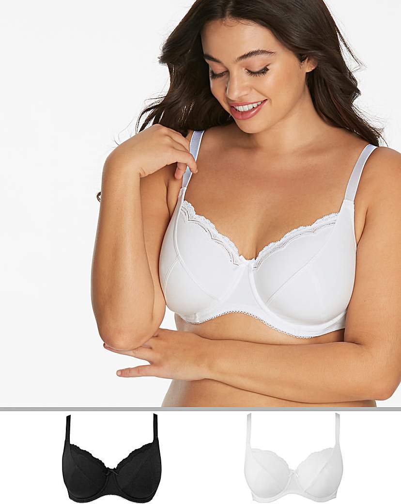 Image of 2Pack Sophie Full Cup Wired Bras