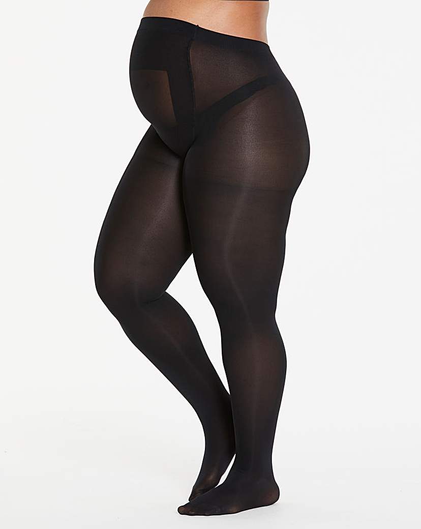 Image of 2 Pack 100 Denier Maternity Tights