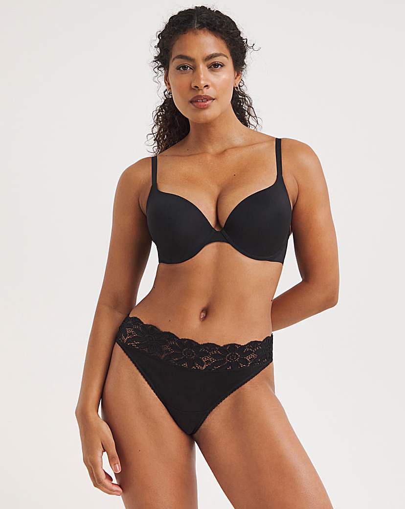 5 Pack Lace Top Thongs