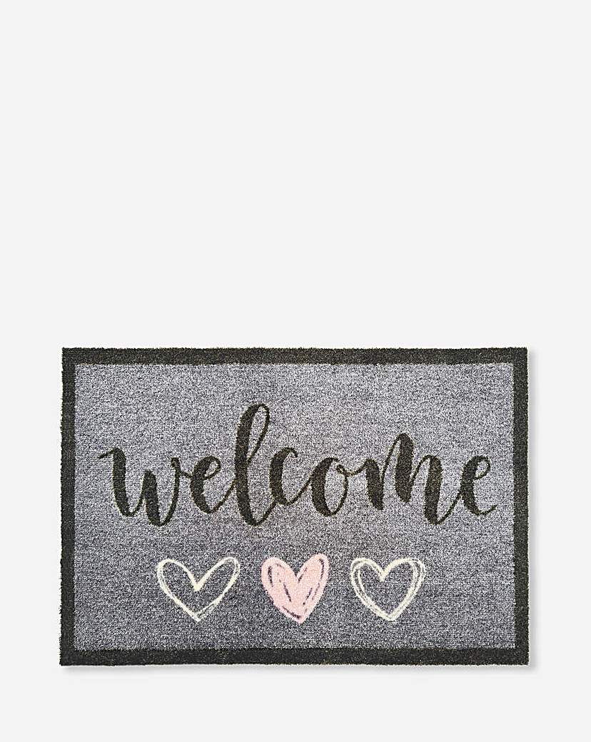 My Mat Welcome Hearts Doormat