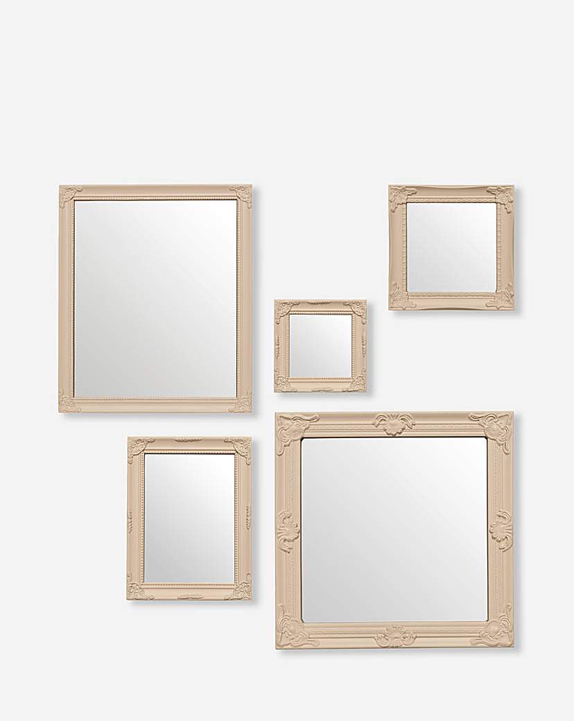 Baroque Mirrors Frame Set Of 5