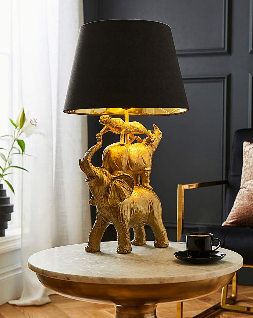 Joanna Hope Stacking Animals Table Lamp