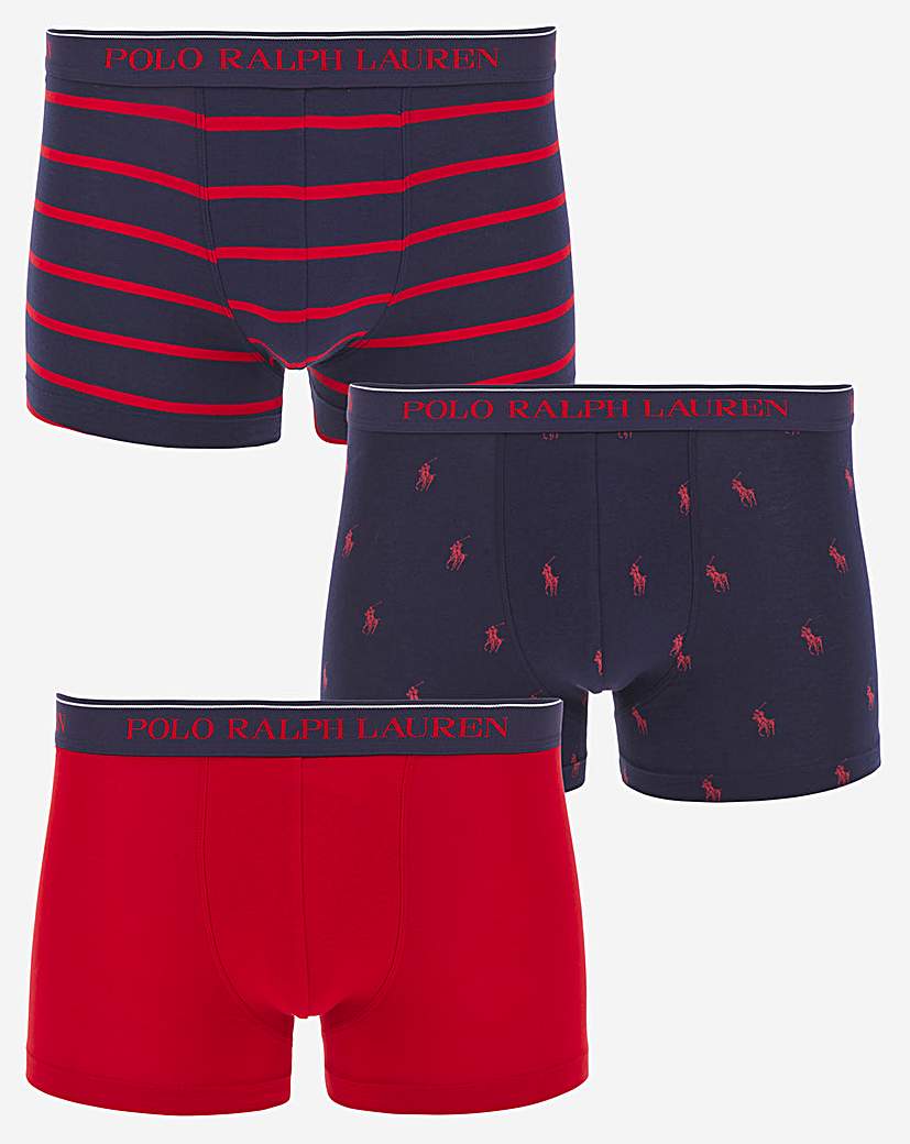 Image of Polo Ralph Lauren 3 Pack Classic Trunks
