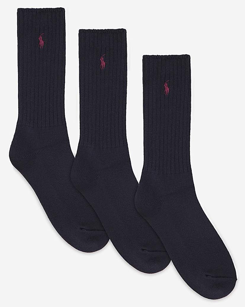 Image of Polo Ralph Lauren Cotton Crew Socks