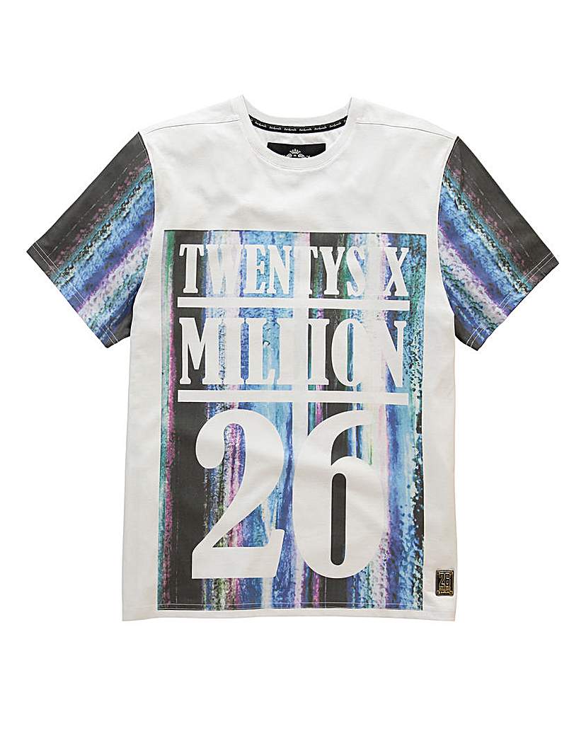 Image of 26 Million Quade White T-Shirt
