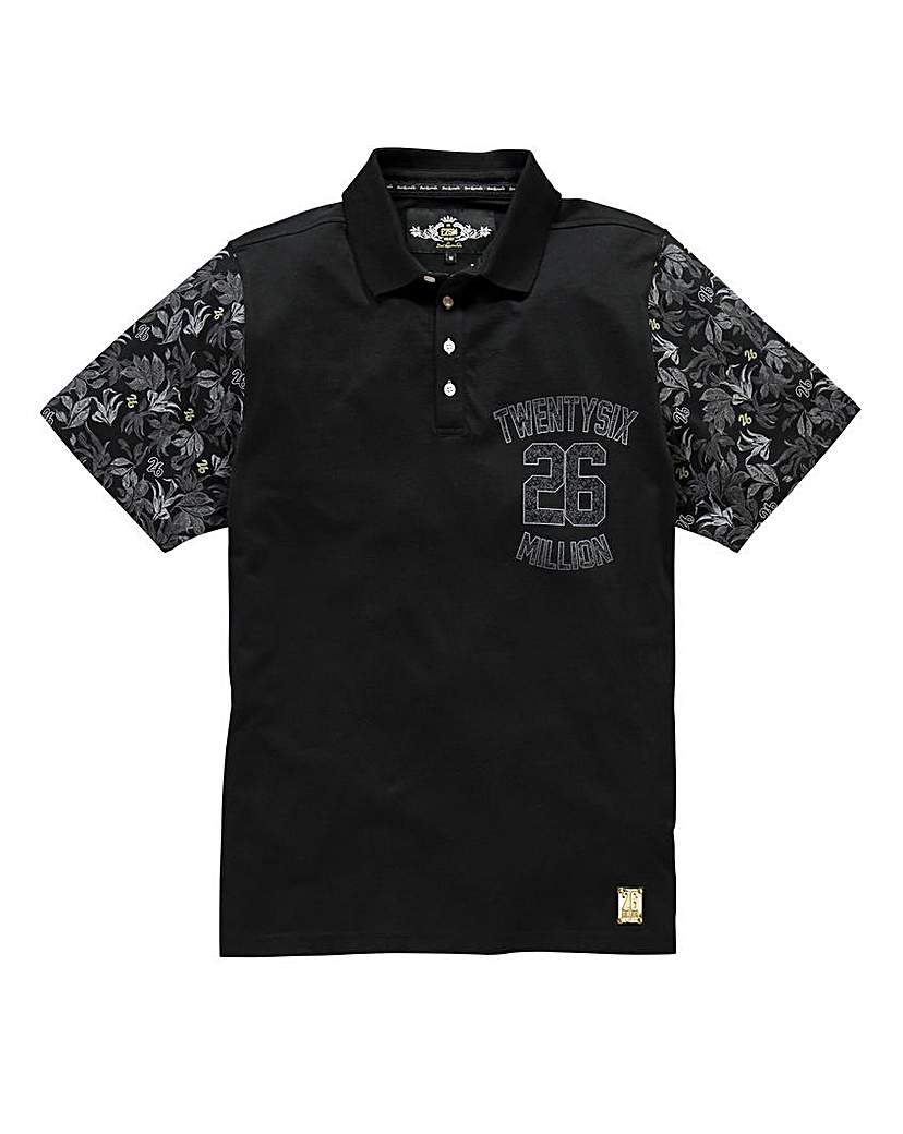 Image of 26 Million Orrin Black Polo