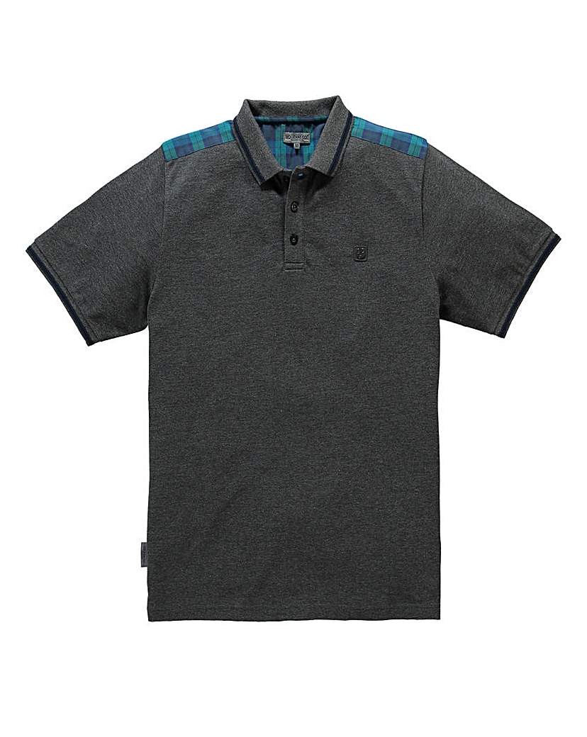 Image of Voi Capsule Charcoal Polo Long