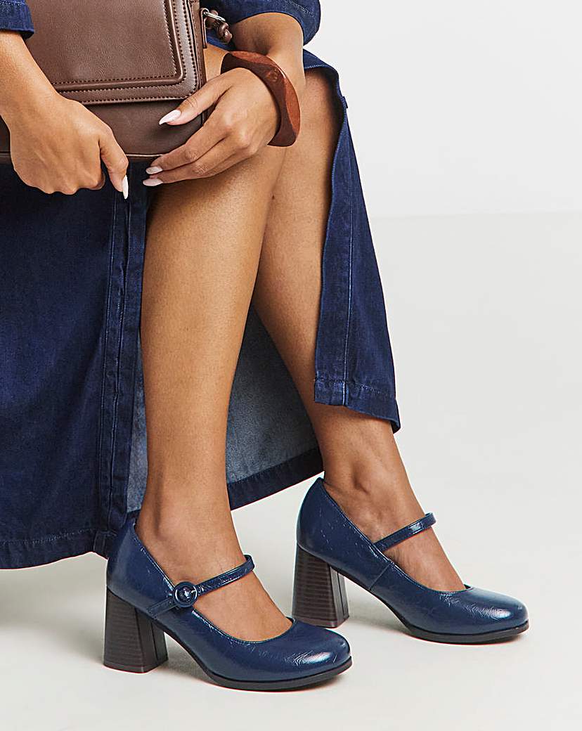 New In - Mary Jane Vintage Platorm Ex Wide
