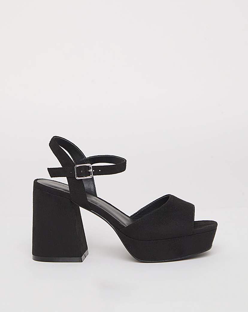 New In - Platform Heels Wide Fit