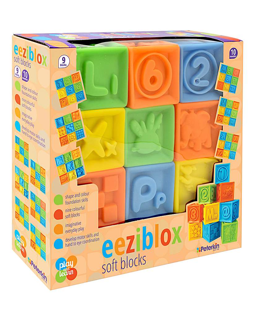 Image of eeziblox Soft Stacking Blocks