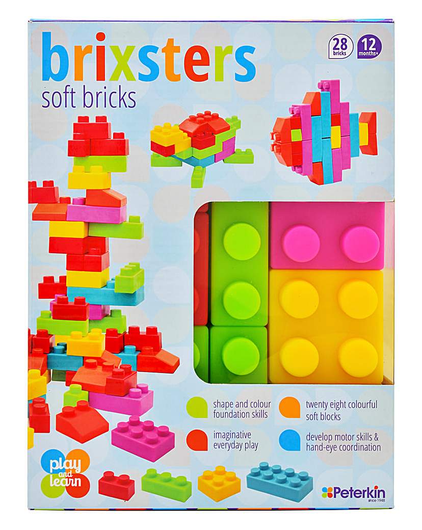 Image of Brixsters Soft Building Bricks 28pcs