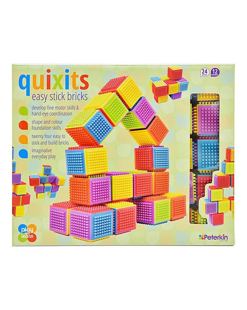 Image of Quixits Easy Stick Building Bricks