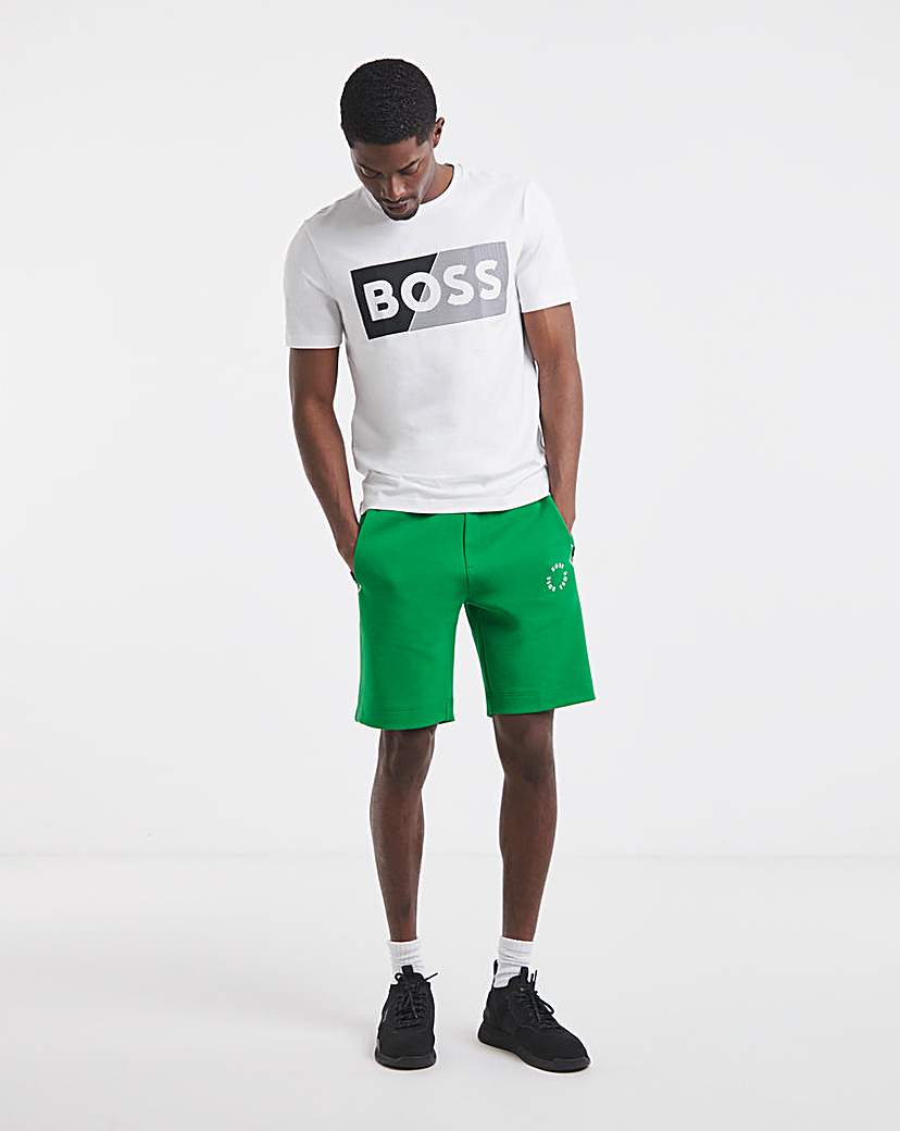BOSS Green Circle Logo Sweat Short