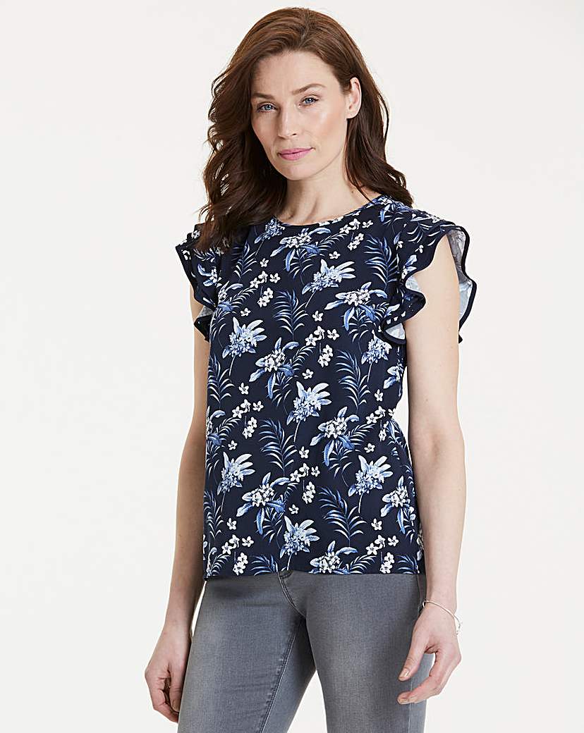 Oasis Paradise Palm Shell Top