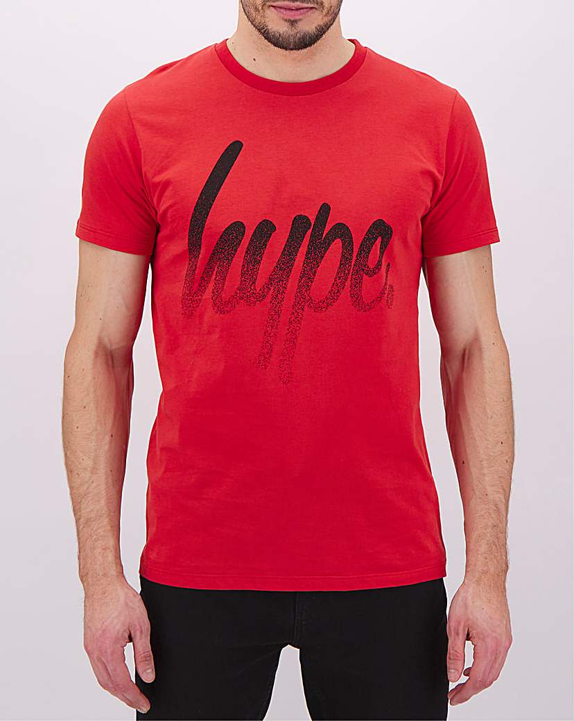 Image of Hype Speckle Script T-Shirt Long