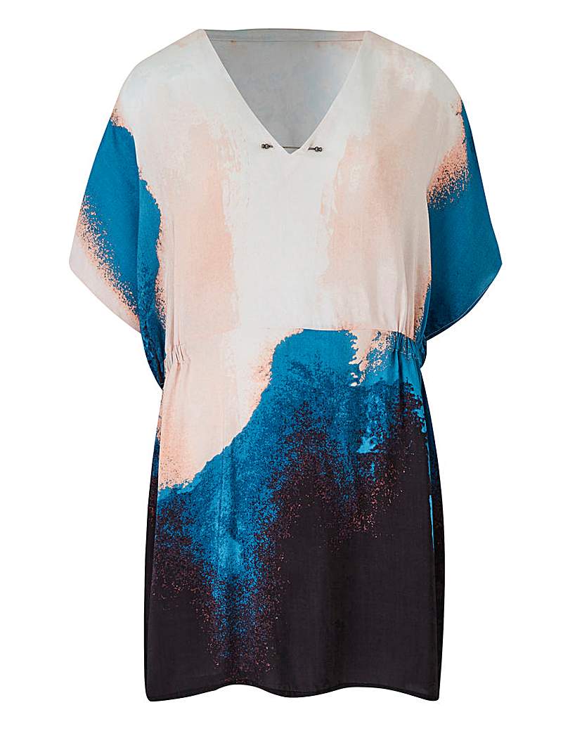 Concept Abstract Print Blouse