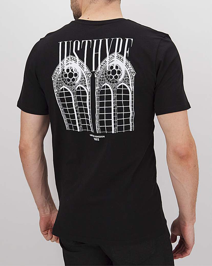 Image of Hype Gothic Window T-Shirt Long